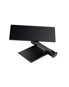 Open Box Next Level Racing F-GT Elite Keyboard and Mouse Tray Carbon Grey - NLR-E010