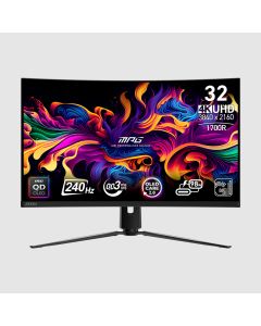 MSI MPG 321CURX QD-OLED 4K UHD 32in 240Hz Curved Gaming Monitor