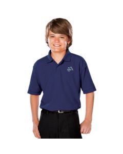 HCA Youth S/S Moisture Wicking Polo