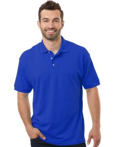 GigaParts Logo Men's Superblend S/S Polo, Royal