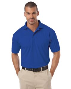GigaParts Logo Men's IL-50 Moisture Wicking S/S Polo, Royal