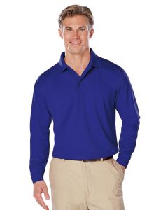 GigaParts Logo Snag Resistant Wicking L/S Polo