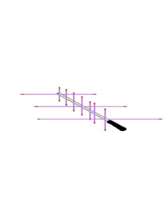 Arrow Antenna II Satellite Antenna - Solid Boom with Duplexer 146/437-10W