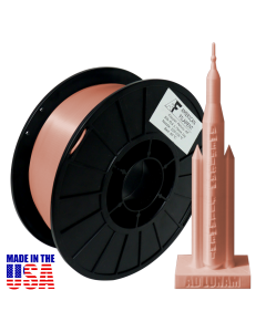 American Filament Silk PLA 1.75mm, 1kg Spool, Copper Penny Silk