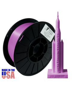 American Filament Silk PLA 1.75mm, 1kg Spool, Purple Silk