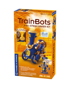 Thames and Kosmos 550052 TrainBots 2-in-1 STEAM Maker Kit