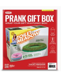 Prank Gift Box Toilet Meadow