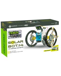 Elenco TTG615 Teach Tech SolarBot.14 (Build 14 Different Solar Robots) Kit