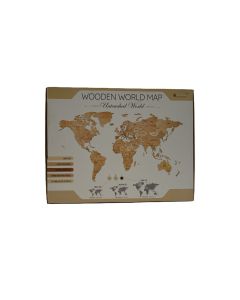 World Map LARGE UNTOUCHED Construction Kit - AV0523256