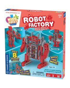 Thames and Kosmos 567016 Kids First Robot Factory Wacky, Misfit, Rogue Robots