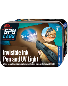 Thames and Kosmos 548012 Spy Labs Invisible Ink Pen and UV Light