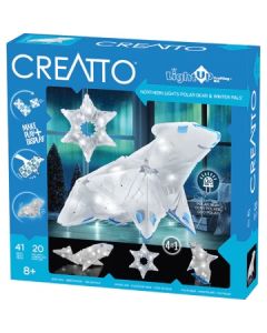 Thames and Kosmos 888006 Creatto Northern Lights Polar Bear and Winter Pals