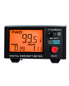Intellitron WM-1001D Digital SWR / Watt Meter, 1.6-60 MHz / 125-525 MHz, 200W