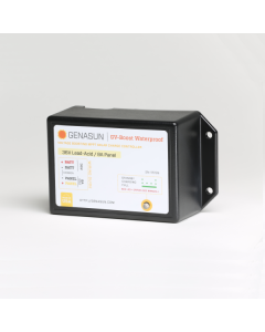 Genasun Waterproof MPPT Voltage Boosting Solar Controller for Lead Acid Batteries with Aptiv Connectors