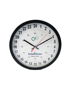 Intellitron CK-2201 12" 24-hr Wall Clock 