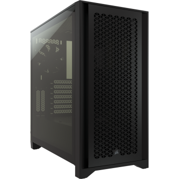 CORSAIR 4000D AIRFLOW Tempered Glass Mid-Tower ATX Case - Black - CC-9011200-WW