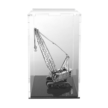 Acrylic Metal Earth Display Cube 3inx3inx5in