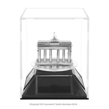 Acrylic Metal Earth Display Cube 4.6x4.6x5.6