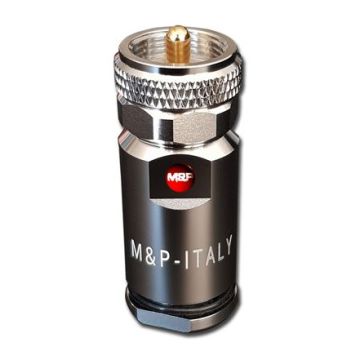 Messi and Paoloni EVO Connector for 13mm Coax, PL-259, 2-Pack, Solder