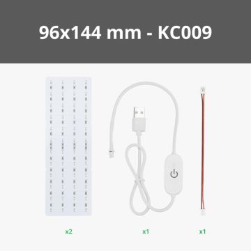Lithophane LED Backlight Board Kit (2PCS) - KC009