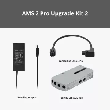 Bambu Lab AMS 2 Pro Upgrade Kit 2 with AMS Hub