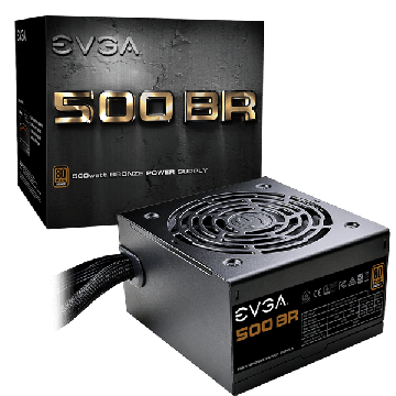 EVGA 500 BR Series 500w ATX PSU 100-BR-0500-K1