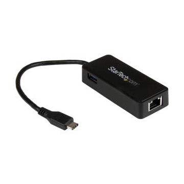 Startech USB-C to Gigabit Network Adapter with USB 3.0