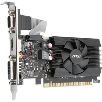 MSI GeForce GT 710 OC 2GB GDDR3 Low Profile GPU - G7102D3P
