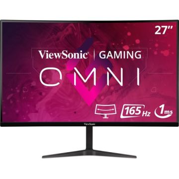 ViewSonic OMNI 27in 1440p 165Hz IPS Curved Freesync Monitor - VX2718-2KPC-MHD