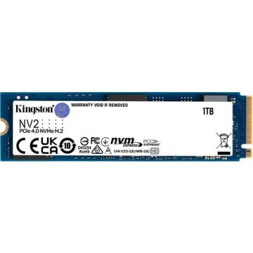 Kingston NV2 1TB NVMe Gen4x4 M.2 2280 SSD - SNV2S/1000G