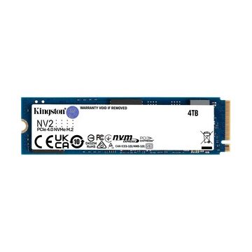 Kingston NV2 4TB NVMe Gen4x4 M.2 2280 SSD - SNV2S/4000G