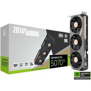 Zotac NVIDIA GeForce RTX 5070 Ti 16GB Graphics Card - ZT-B50710J3-10P