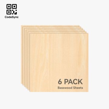 WoodLab 10 X A5 Birch Plywood Panels 3 Mm (±0.5 Mm) 21 X 14.8 Cm A5 Raw Wood For Crafts, Pyrography, Hollow, CNC Laser, Decorating, Decoupage, Engraving (10 - View #10