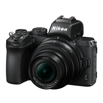Nikon Z50 Mirrorless Camera with NIKKOR Z 16-50mm VR and Z 50-250mm VR Lenses
