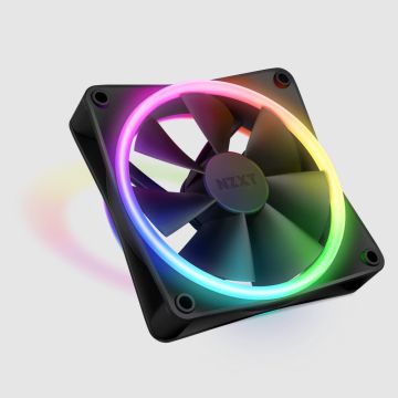 NZXT RF-D12SF-B1 F120 RGB DUO 120mm Case Fan - Black