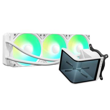Tryx Panorama SE ARGB 360mm AIO CPU Cooler White - L-P360L-AM3M-G0W
