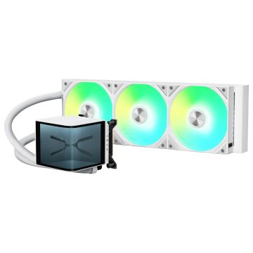 Tryx Panorama ARGB 360mm AIO CPU Cooler White - L-P360A-AS3M-G1W