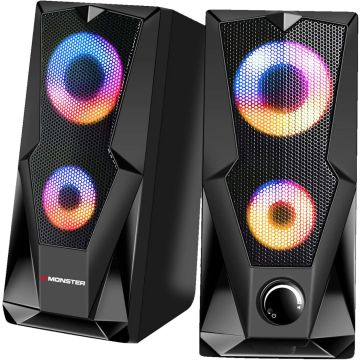 Monster Dual Premium PC Gaming Speaker Set - 2MNCP0311B0E2