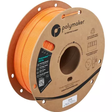 Polymaker PETG Orange 1.75mm 1kg Filament Spool