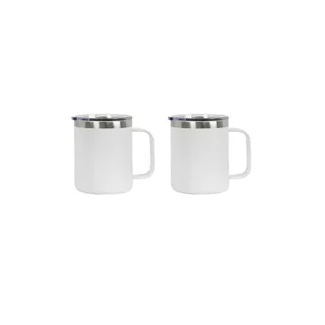 Stainless Steel Travel Mug Substrates (6-Pack) for eufyMake E1 UV Printer - V72S0021