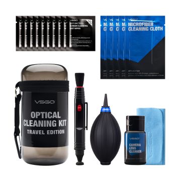 VSGO Optical Cleaning Kit Travel Edition - Grey - 4008
