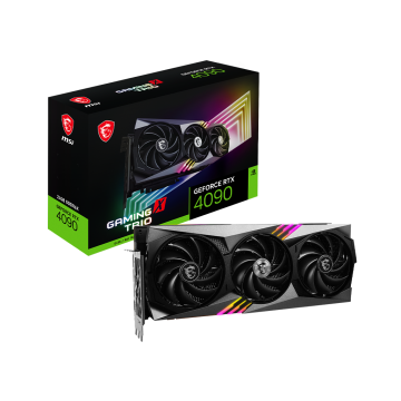 MSI NVIDIA GeForce RTX 4090 GAMING X TRIO 24GB Graphics Card - G4090GXT24