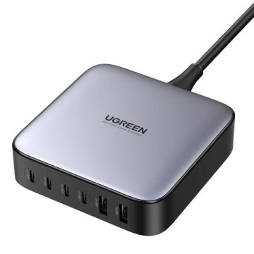 UGREEN Nexode 200W USB C GaN Charger-6 Ports Desktop Charger - 40913