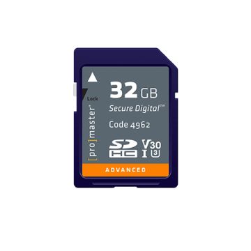 SDHC 32GB Advanced UHS-I V30 Memory Card - 4962