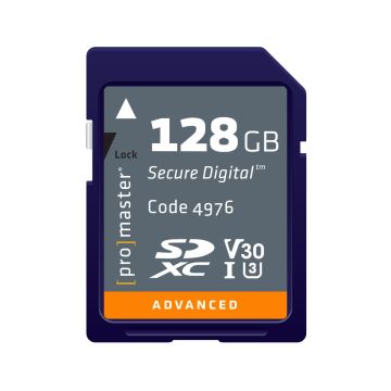 Pro Master SDXC 128GB Advanced Memory Card -4976