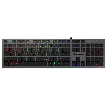 Cougar VANTAR S RGB Scissor-Switch Gaming Keyboard - Black