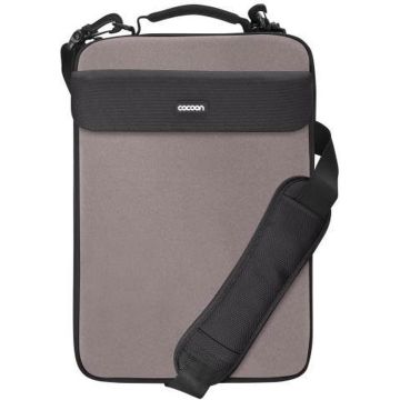 NoLita II Neoprene 16in Laptop Sleeve Includes Grid-IT!® Accessory Organizer - Gunmetal Gray - CLS407GY