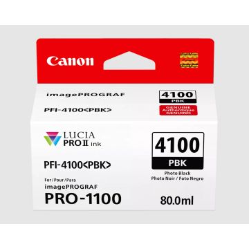 Canon PFI-4100 PBK Photo Black Ink for PRO-1100 - 6777C002