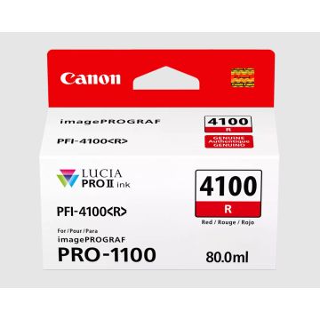 Canon PFI-4100 R Red Ink for PRO-1100 - 6785C002