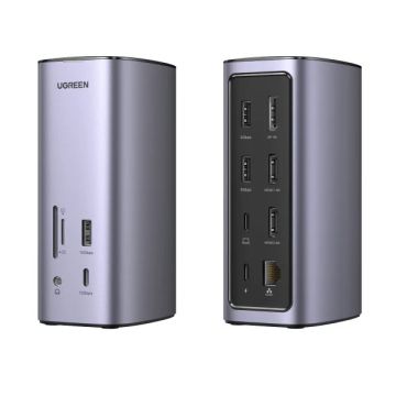 UGREEN 12-in-1 USB-C Triple Display Docking Station